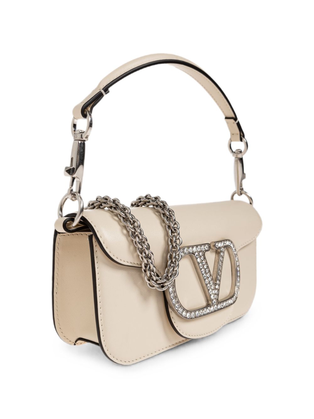 Valentino Garavani VLogo Crystal Embellished Bag