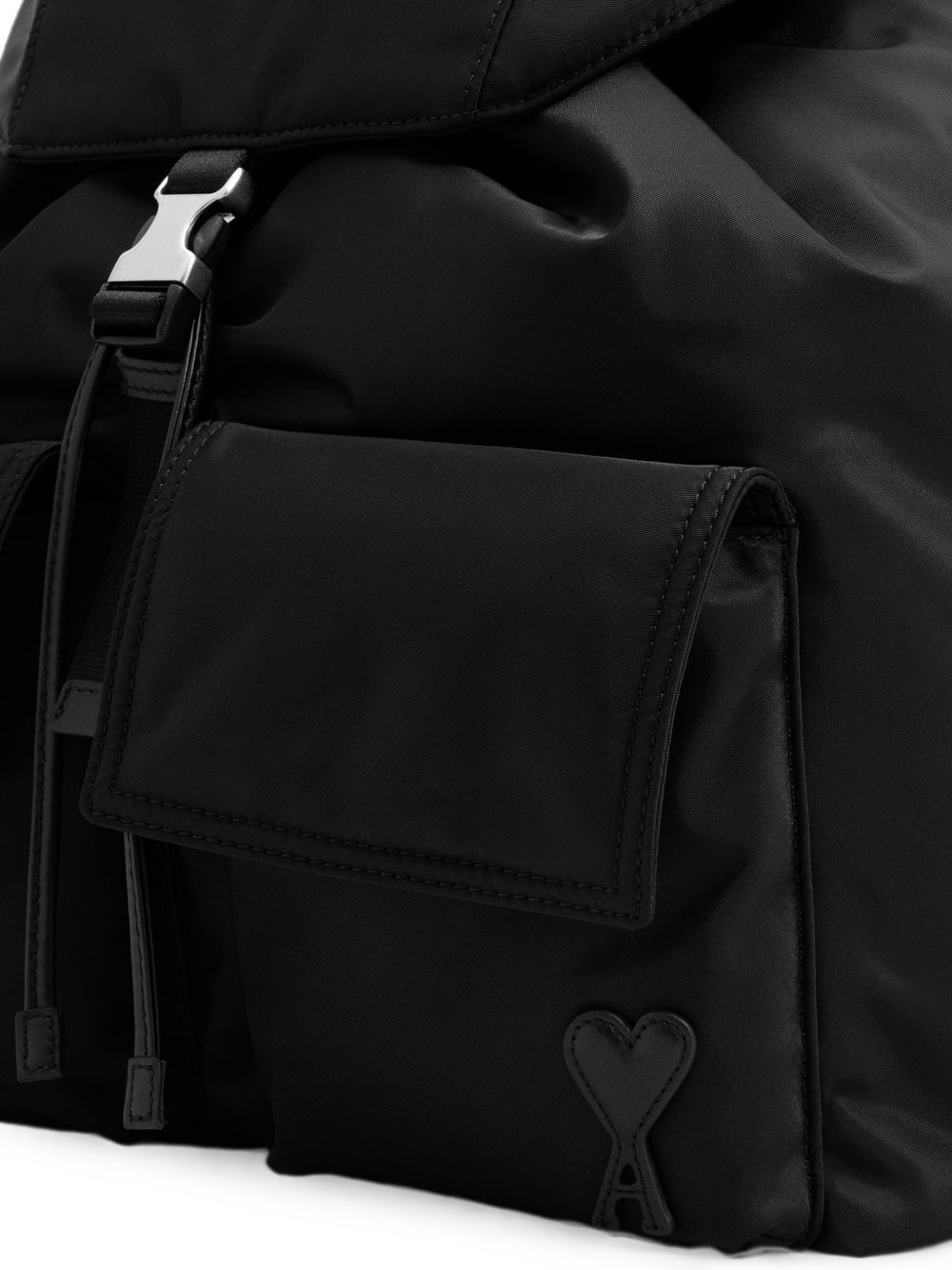 Ami Paris Marcel Small Nylon Backpack