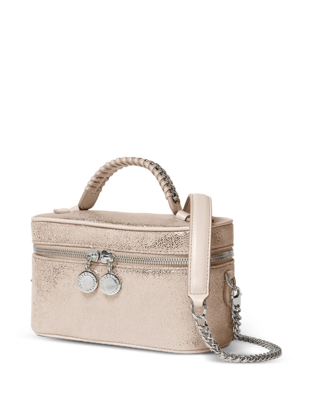Stella McCartney Crackle Whipstitch Shoulder Bag