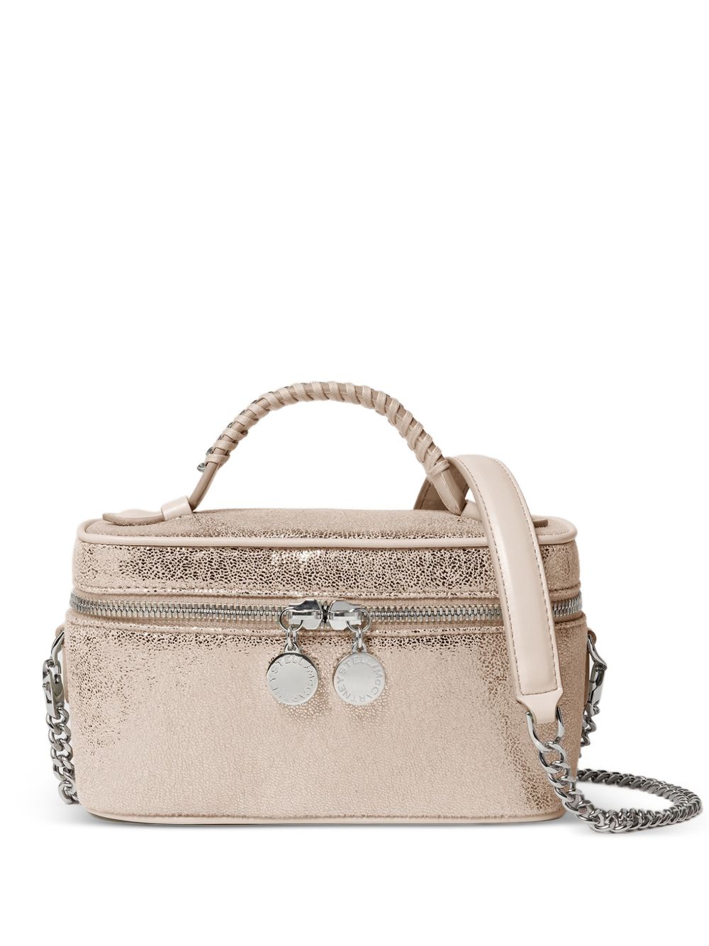 Stella McCartney Crackle Whipstitch Shoulder Bag