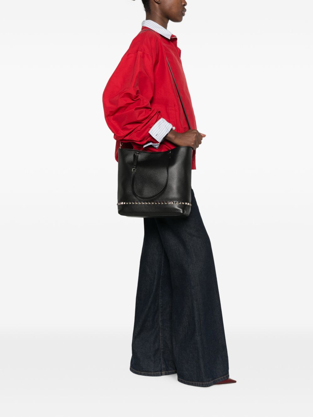 Valentino Garavani Rockstud Small Shoulder Bag