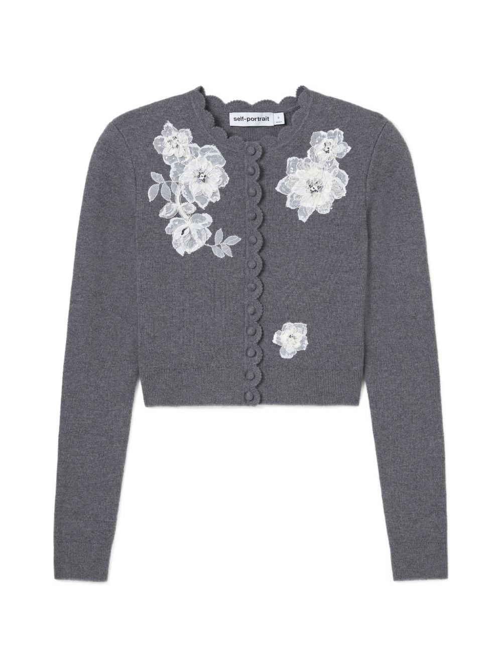 Self-portrait Sweaters GREY