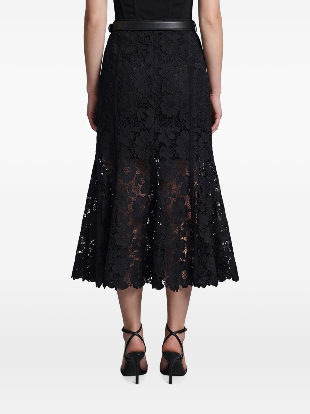Self-portrait Skirts BLACK