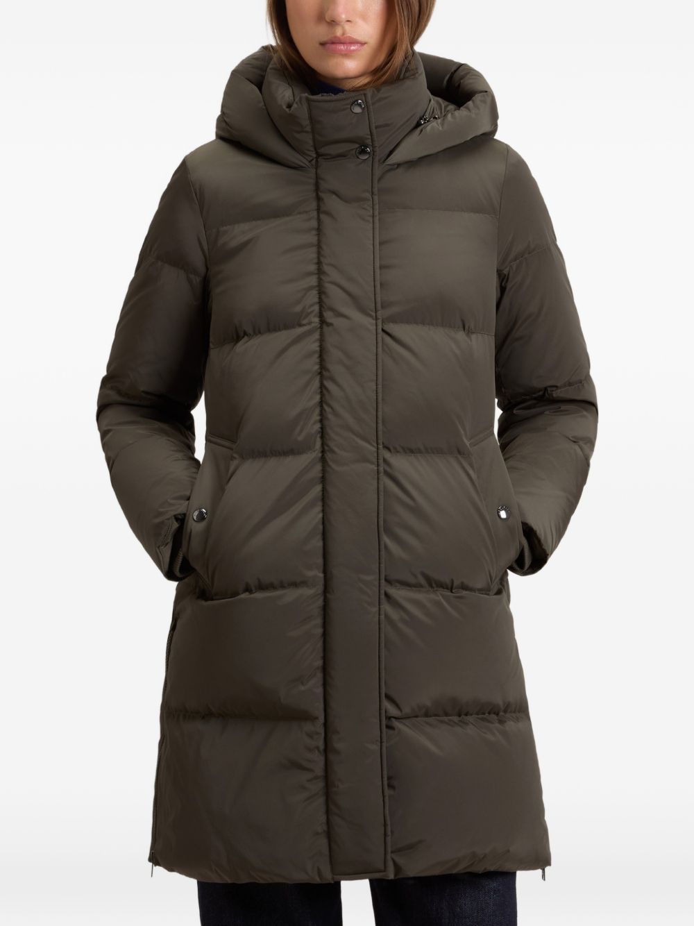 WOOLRICH Coats ARMY GREEN