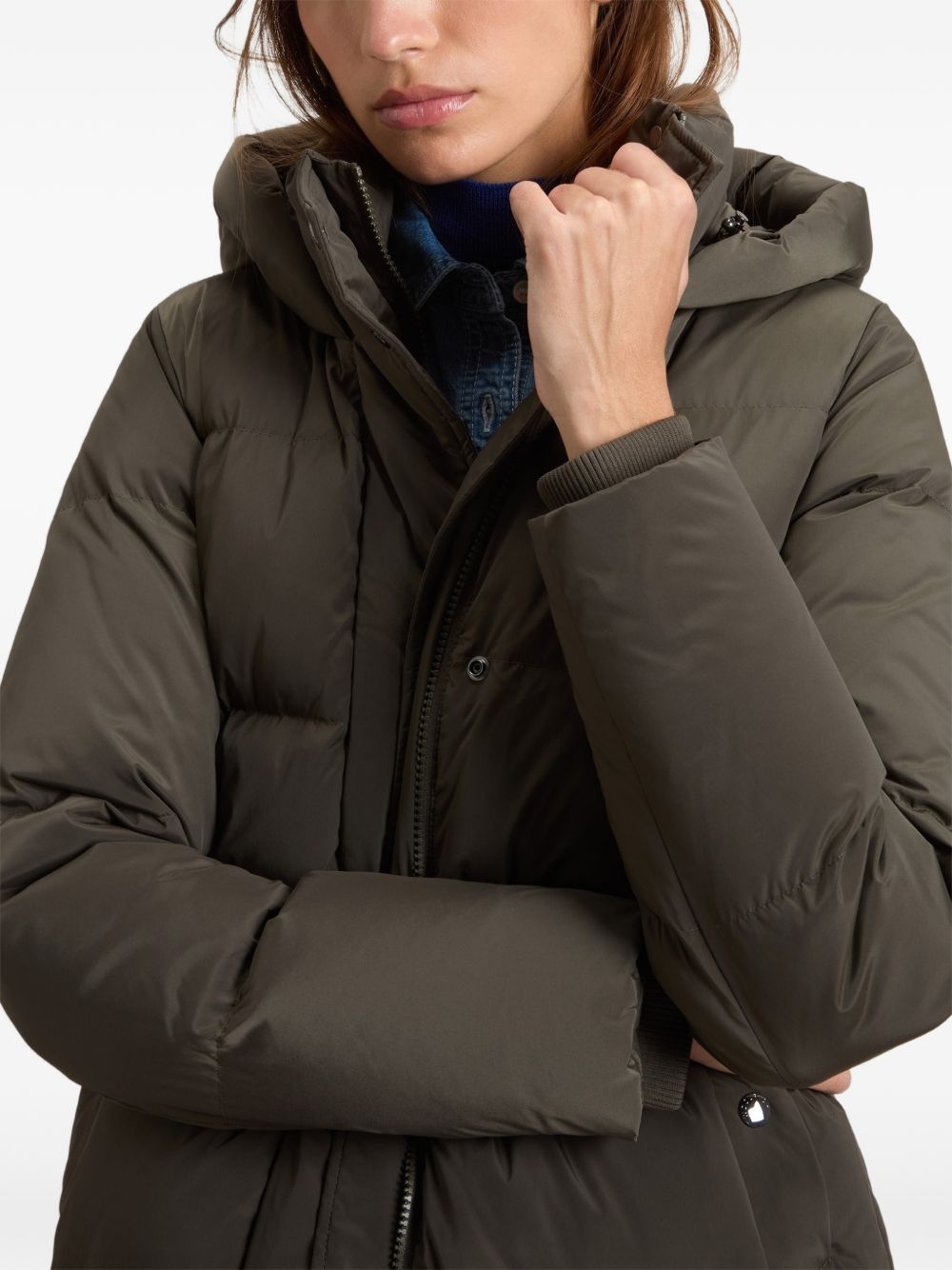 WOOLRICH Coats ARMY GREEN