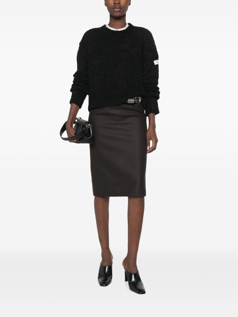 MM6 Maison Margiela Sweaters BLACK