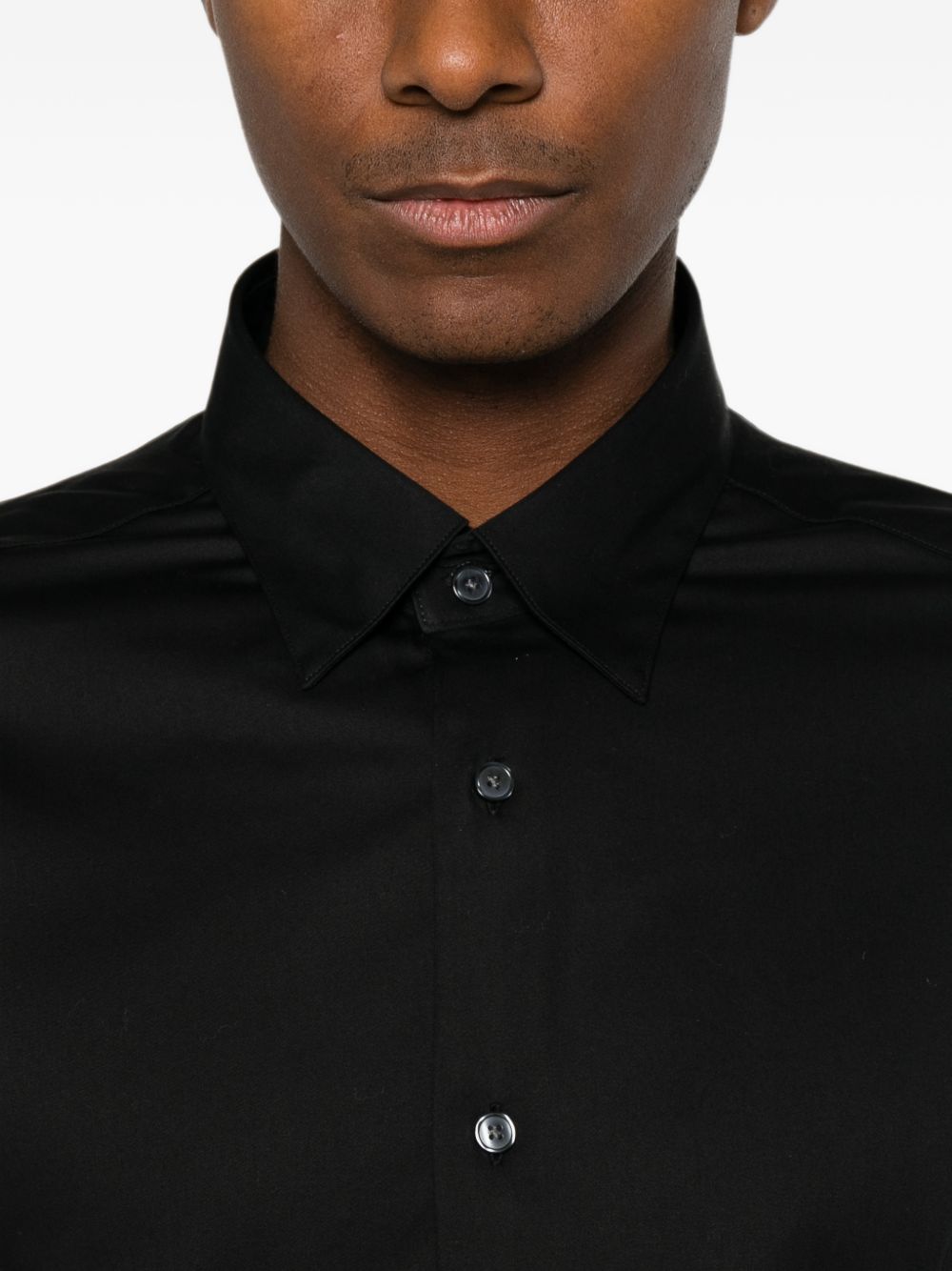 Emporio Armani Shirts BLACK