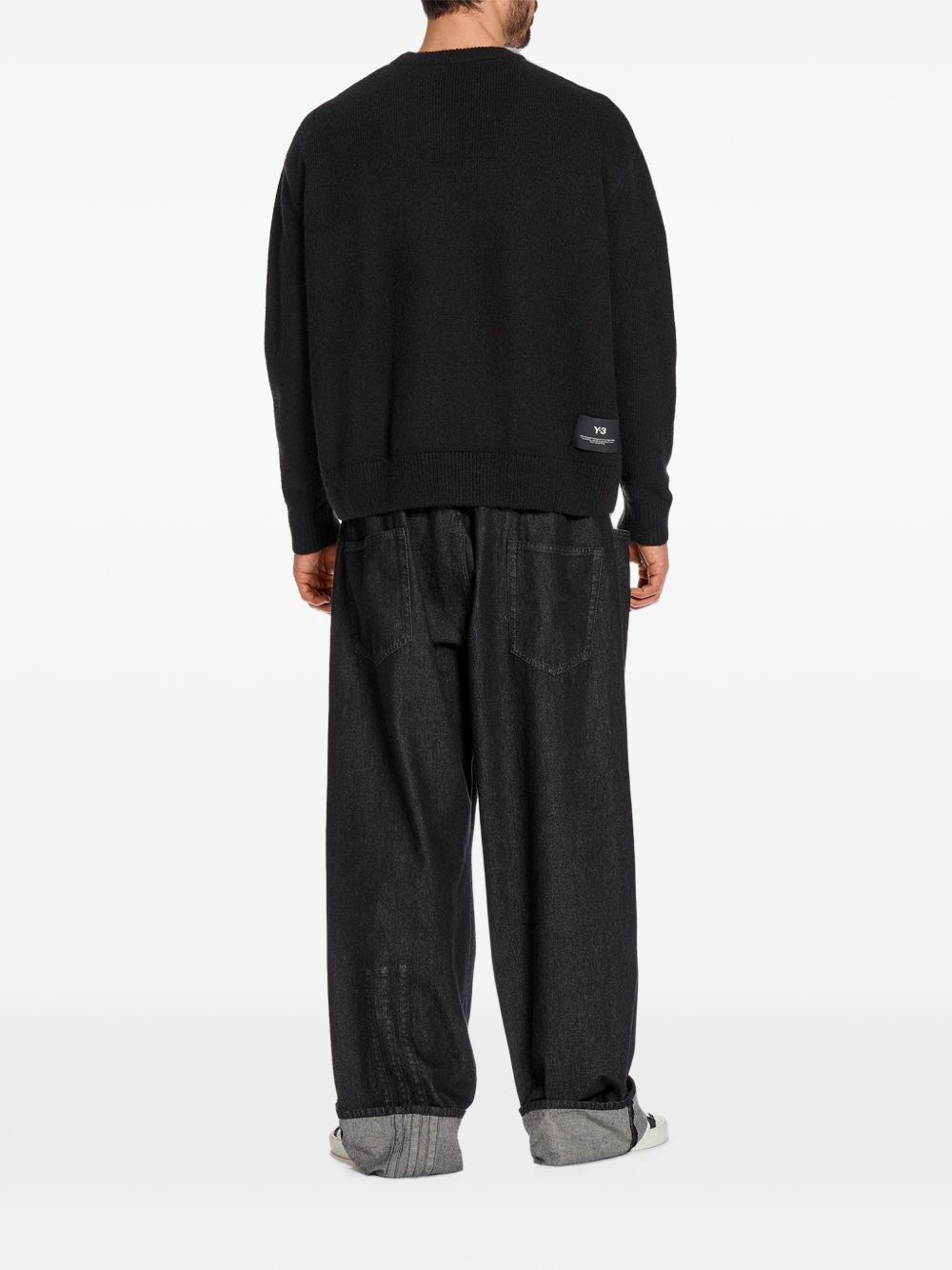 Y-3 Sweaters BLACK