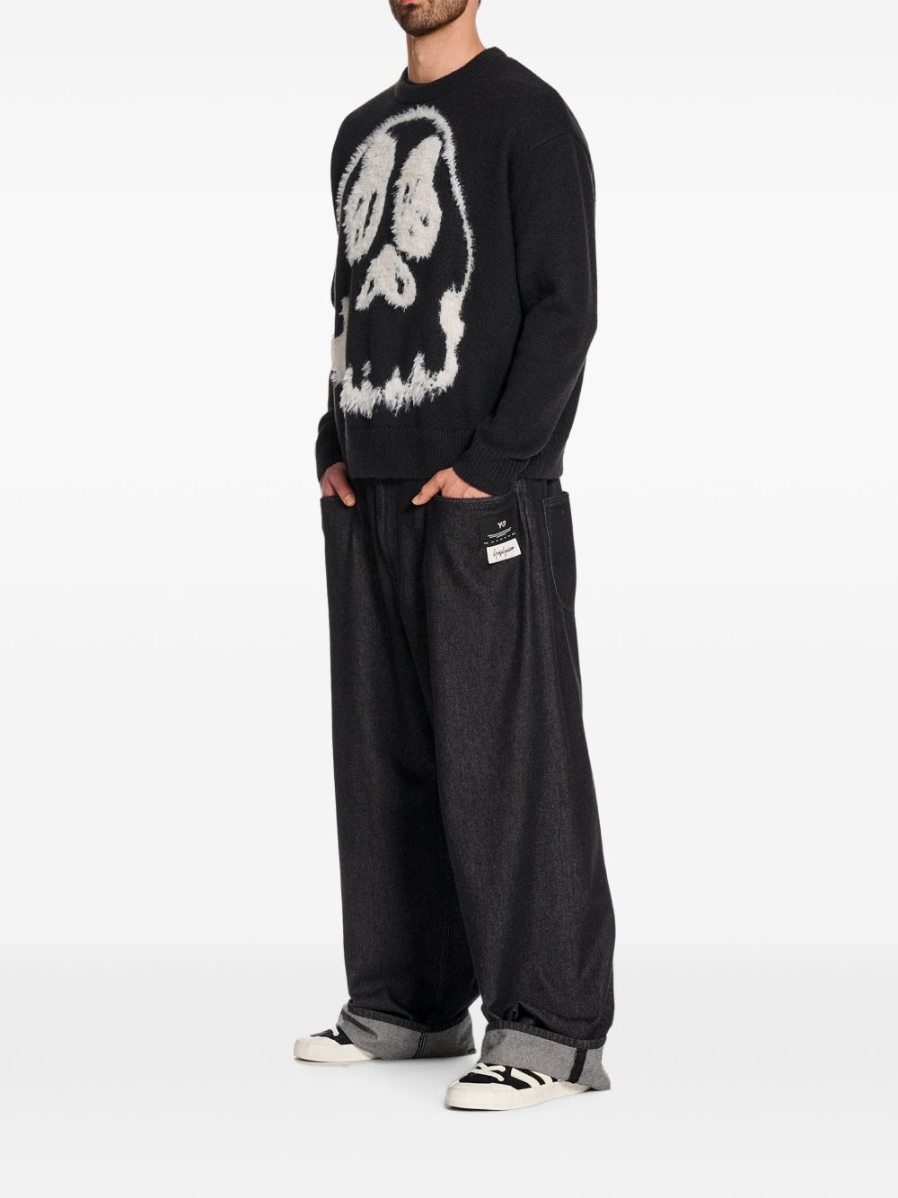 Y-3 Sweaters BLACK