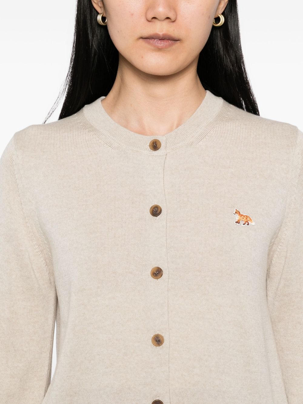 Maison Kitsuné MAISON KITSUNE' Sweaters BEIGE