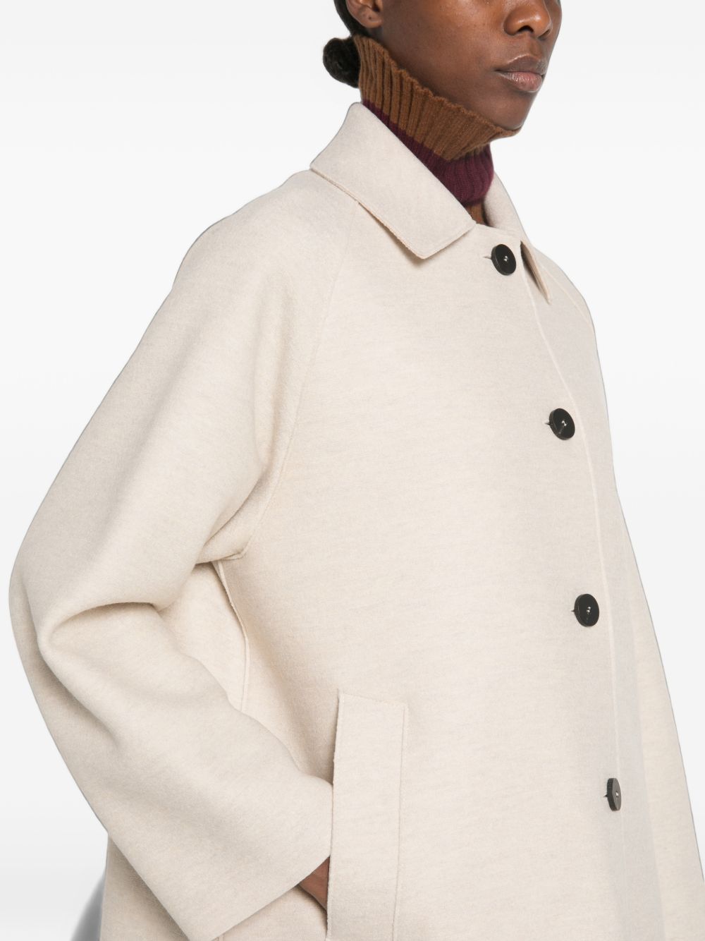HARRIS WHARF LONDON Coats BEIGE