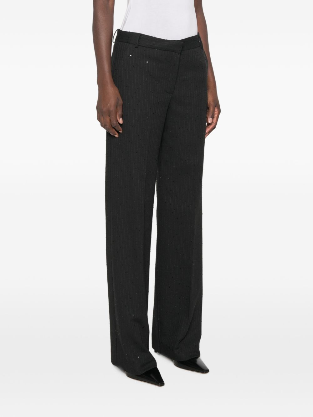 ERMANNO FIRENZE Trousers BLACK