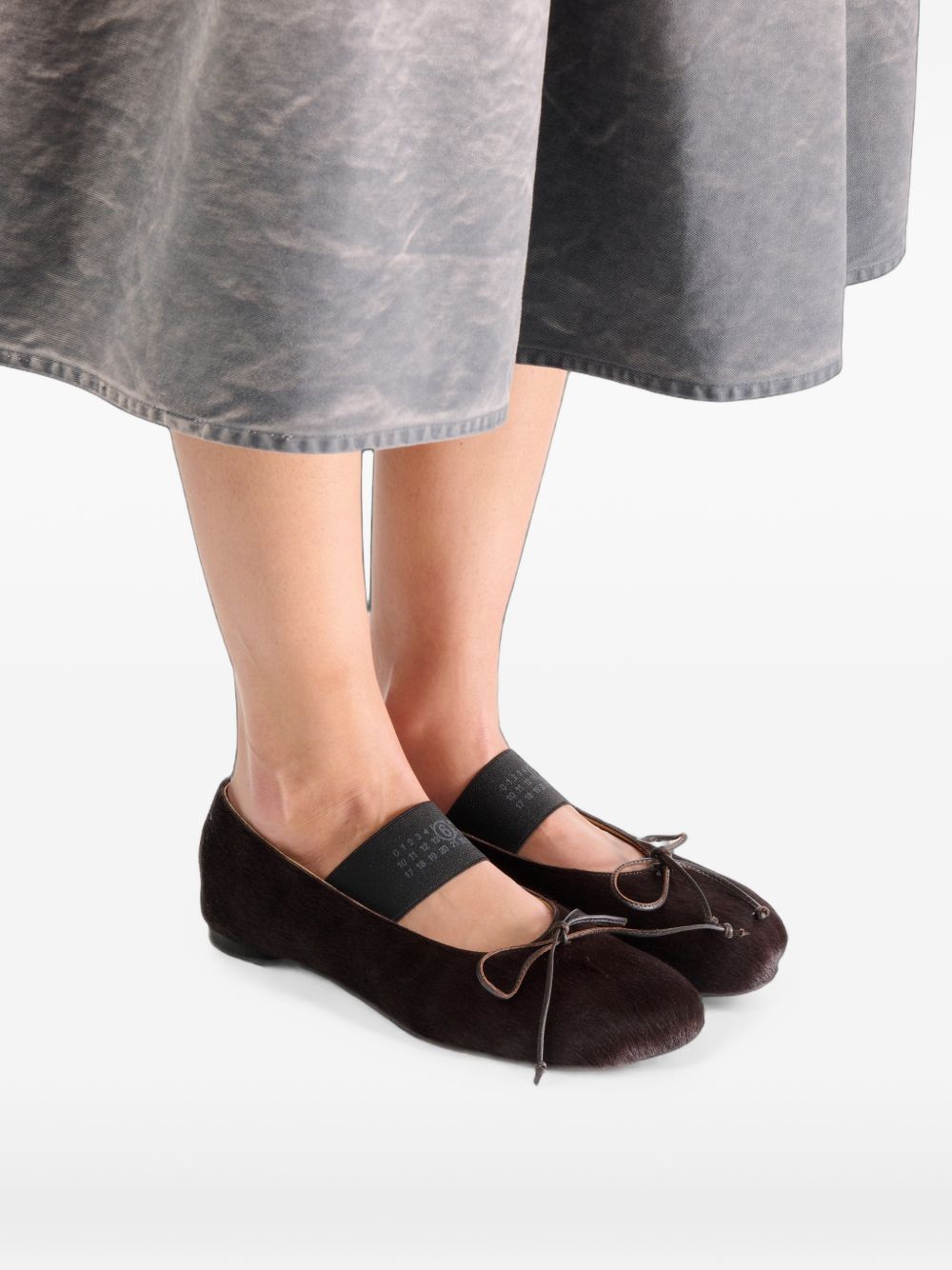 MM6 Maison Margiela Flat shoes BROWN