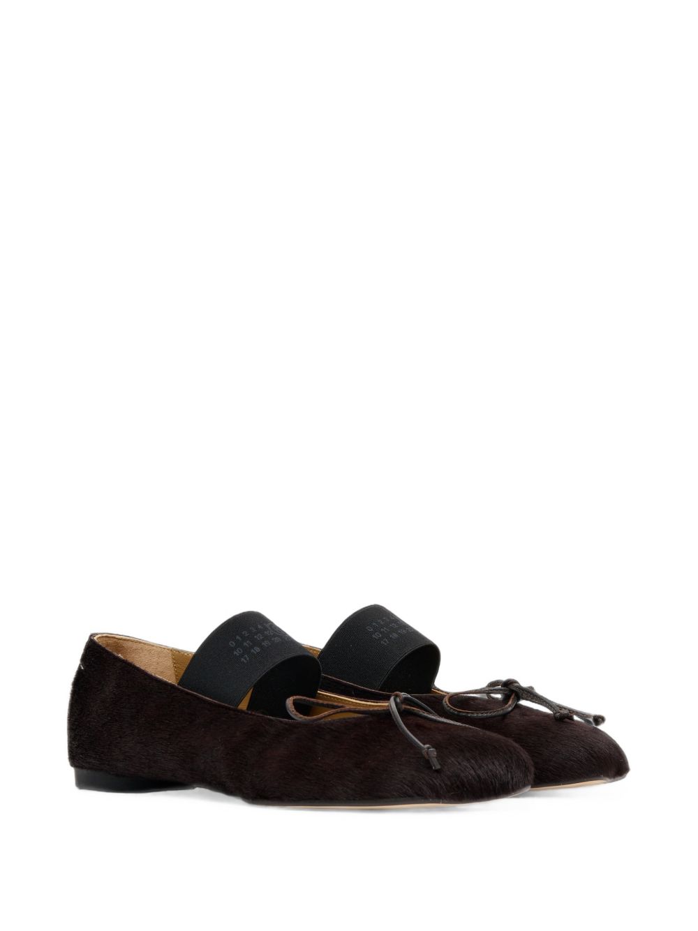 MM6 Maison Margiela Flat shoes BROWN