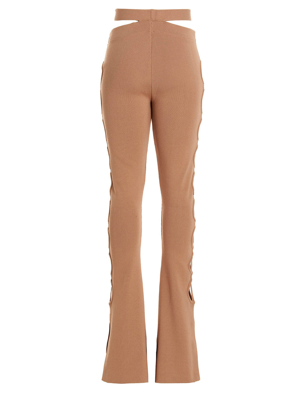 AndreĀdamo Cut Out Pants With Lacing