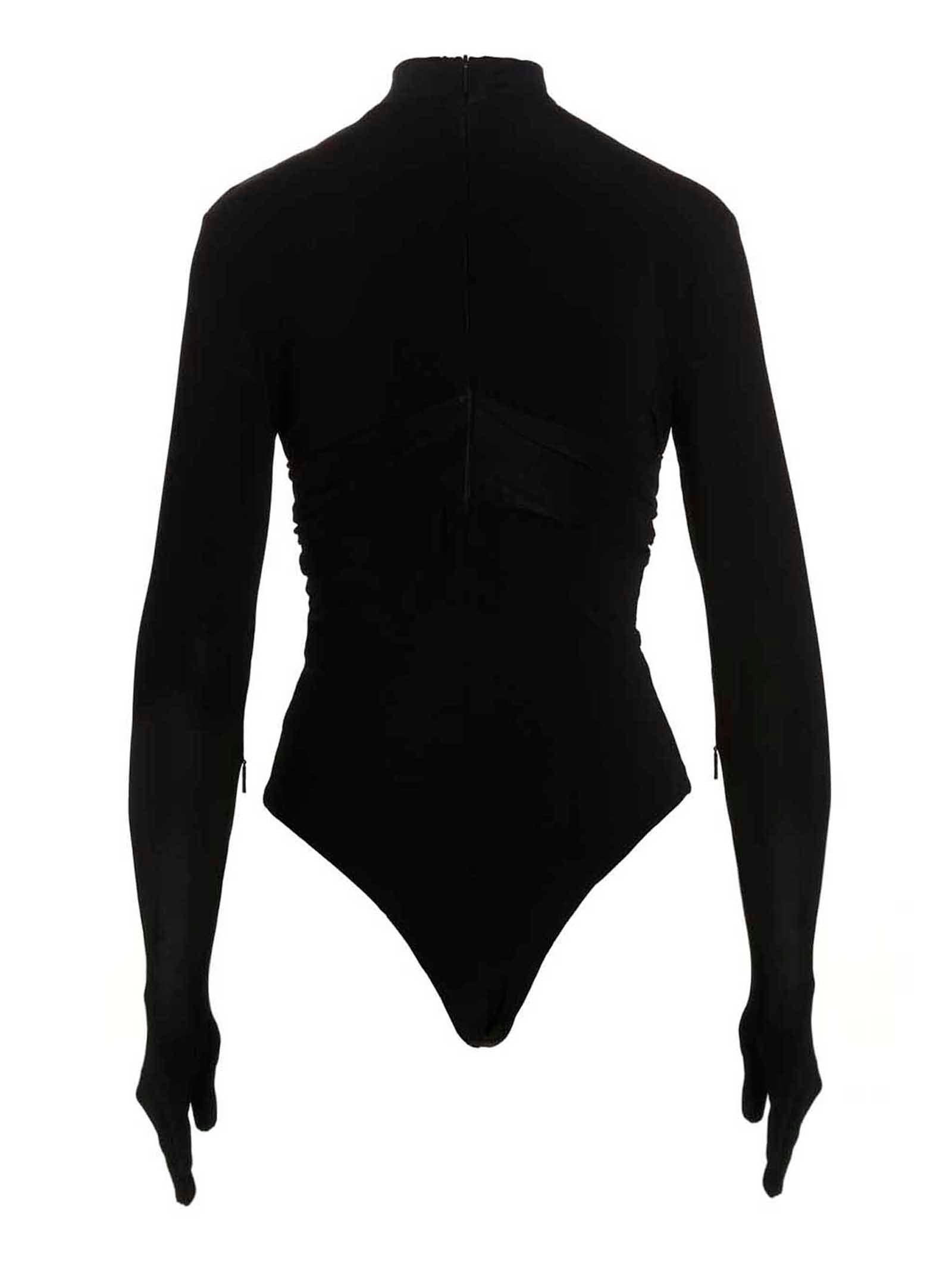 Ambush Heart Shaped Gloves Bodysuit