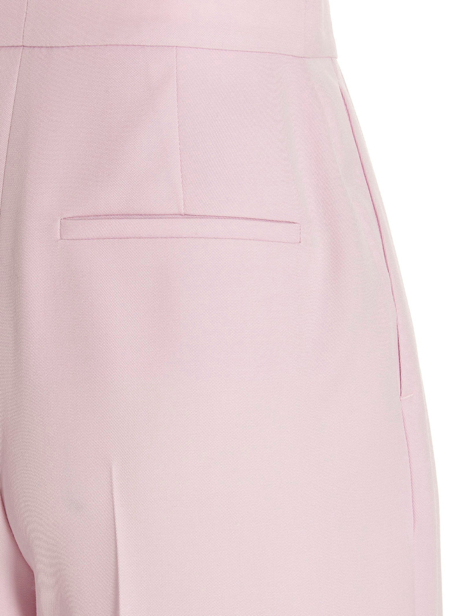 Alexander McQueen Pants With Front Pleats