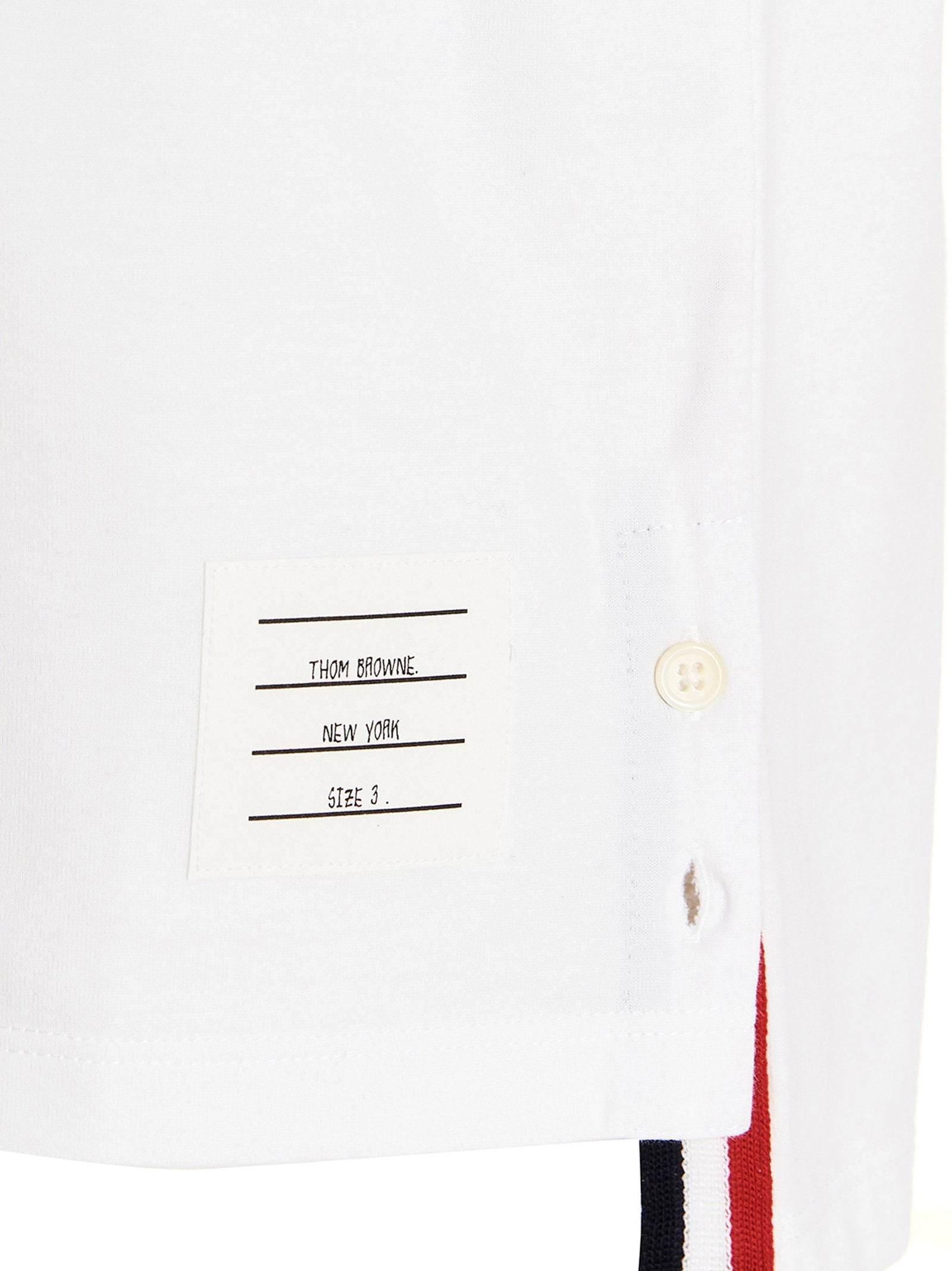 Thom Browne Logo Band Jersey T-shirt