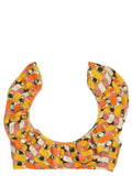 La Double J Ruffle Bikini Top