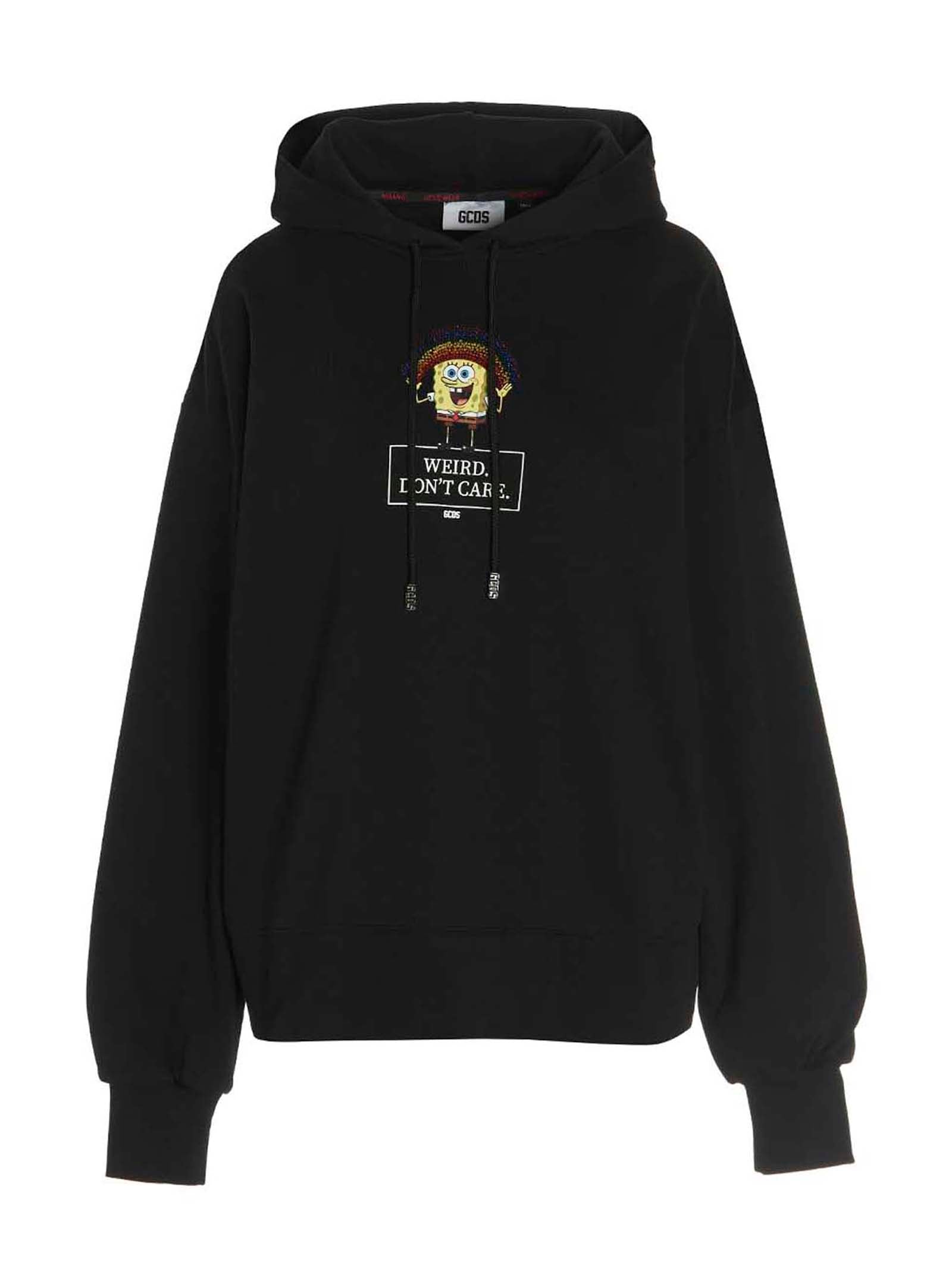Gcds Dont Care Capsule Hoodie With Dont Care Capsule