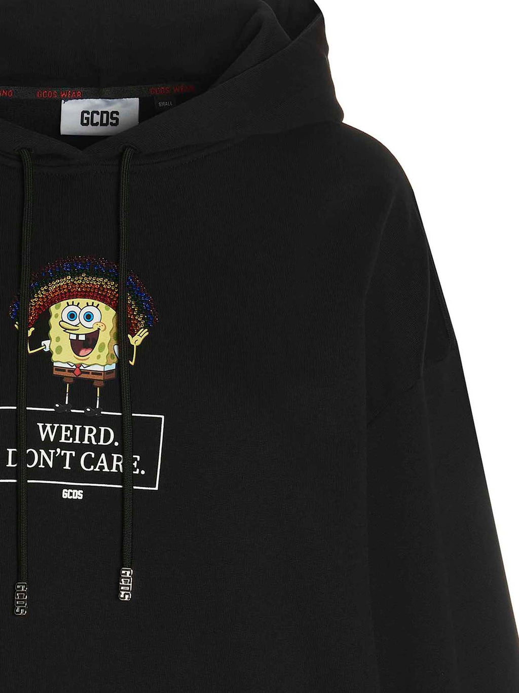 Gcds Dont Care Capsule Hoodie With Dont Care Capsule
