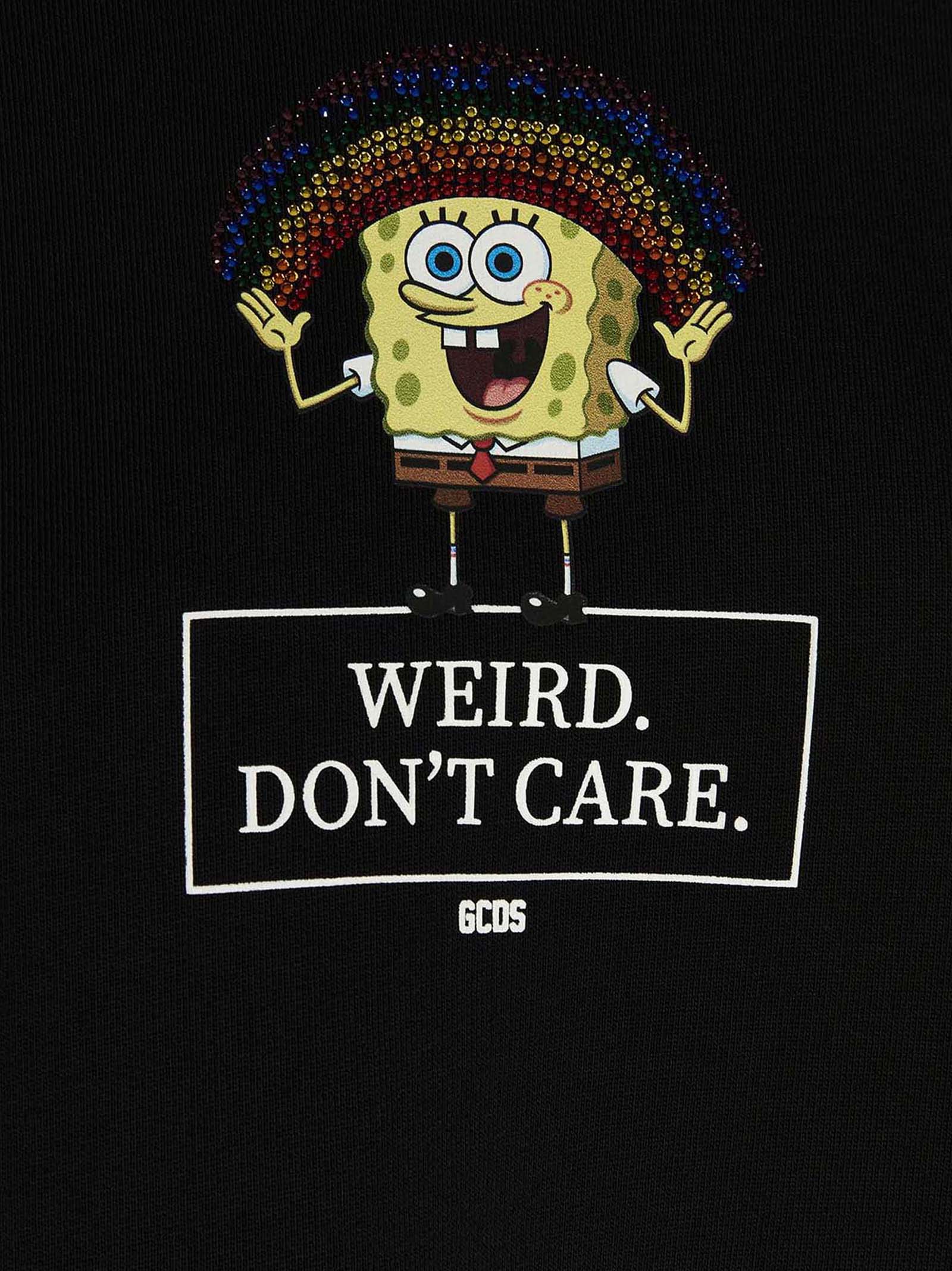Gcds Dont Care Capsule Hoodie With Dont Care Capsule