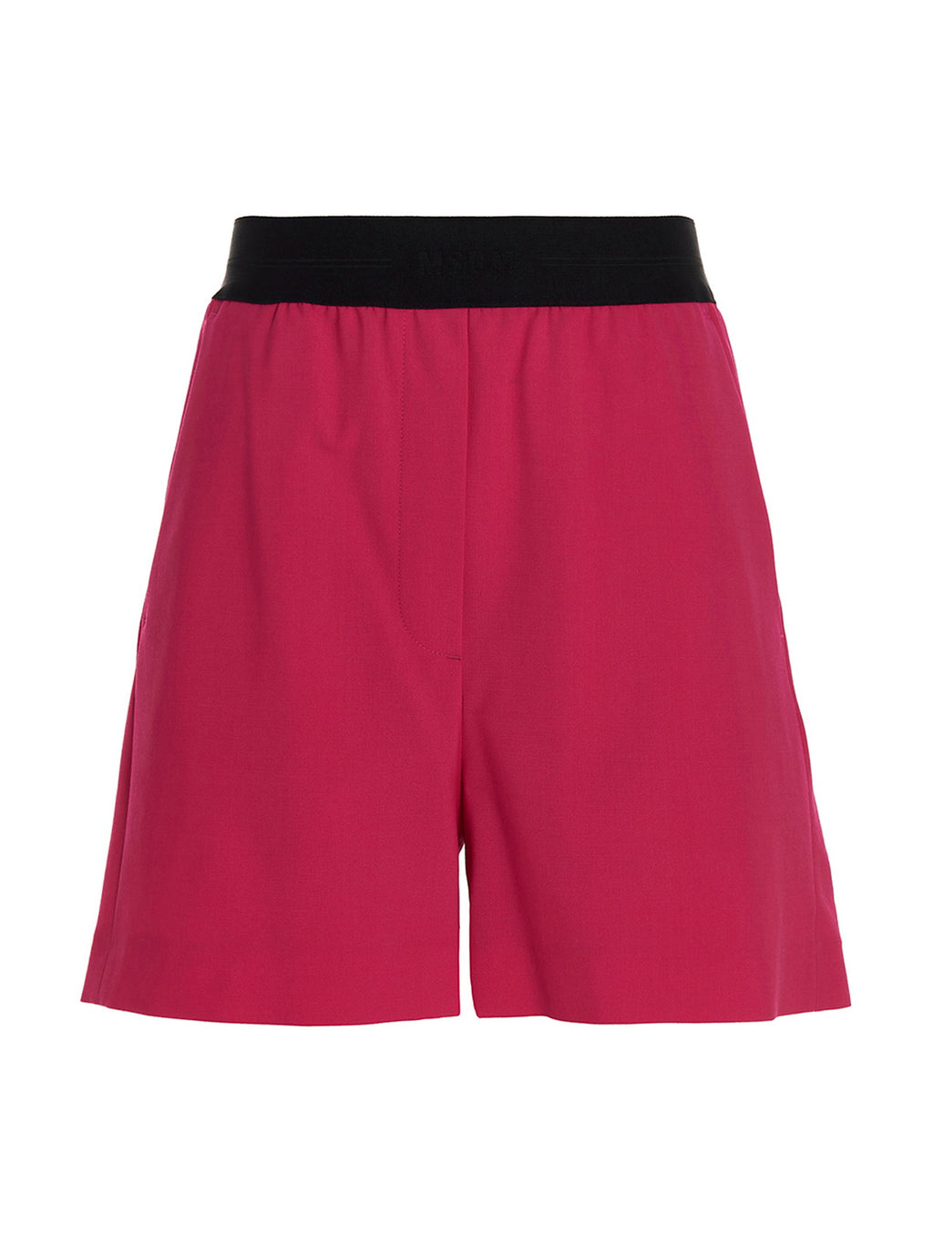 Msgm Wool Bermuda Shorts