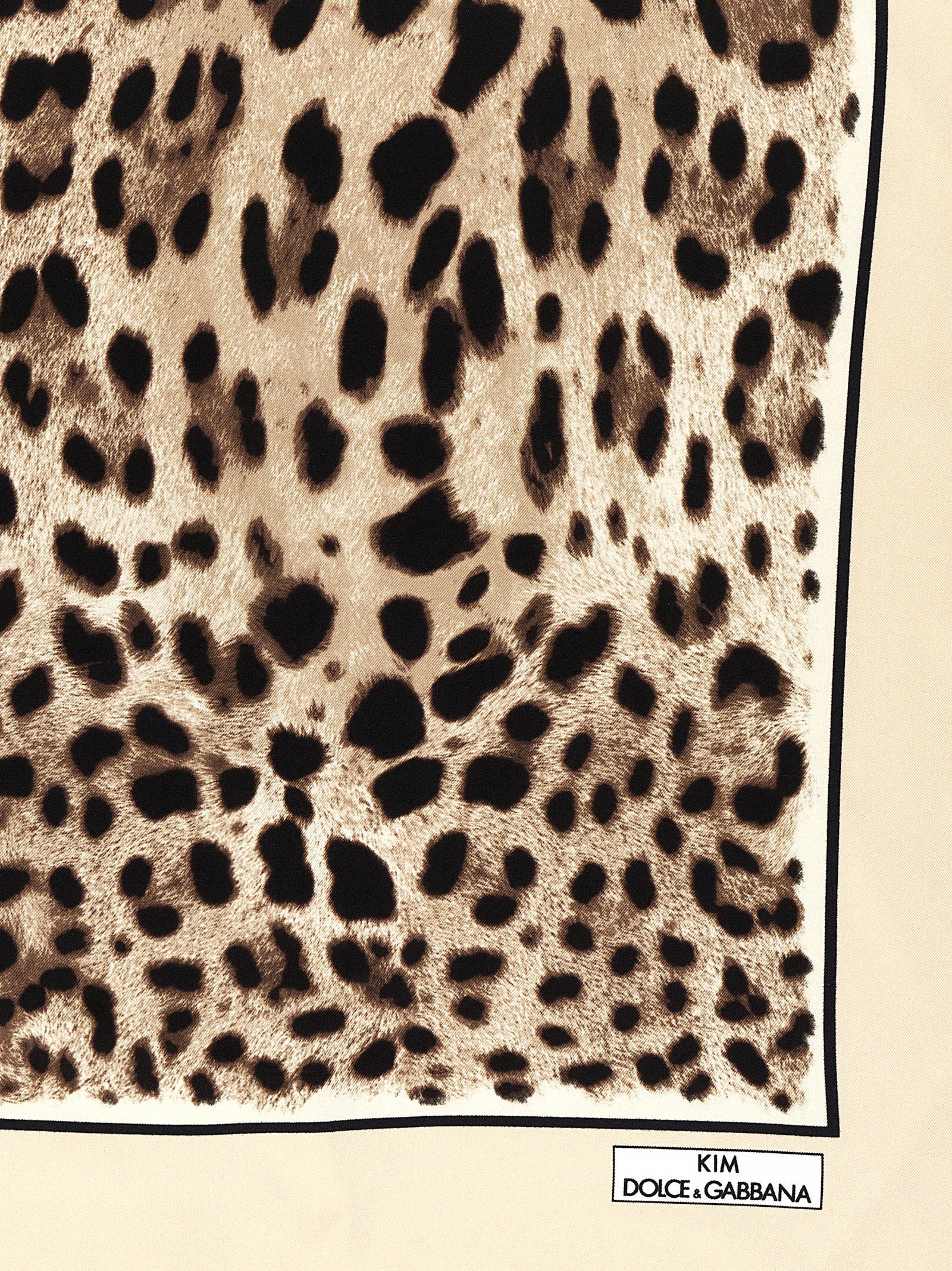 Dolce & Gabbana Leopardo Scarf