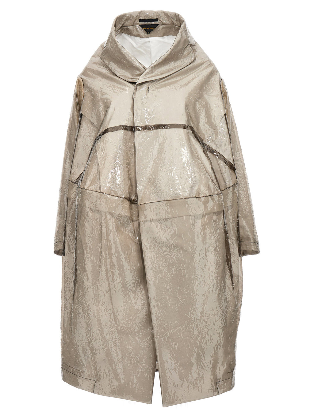 Comme Des Garcons Oversize Texture Trench Coat