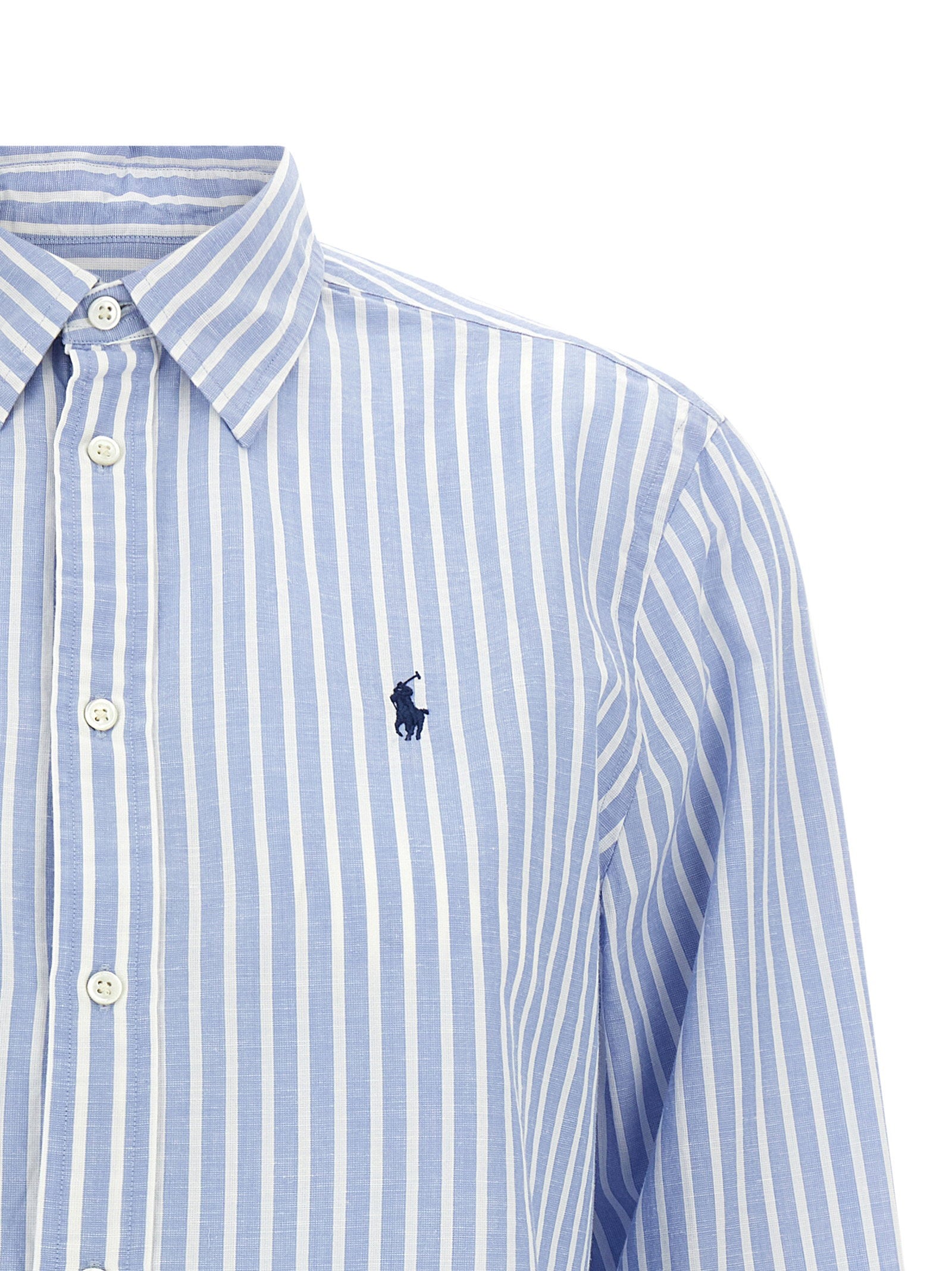 Polo Ralph Lauren Cotton And Linen Shirt