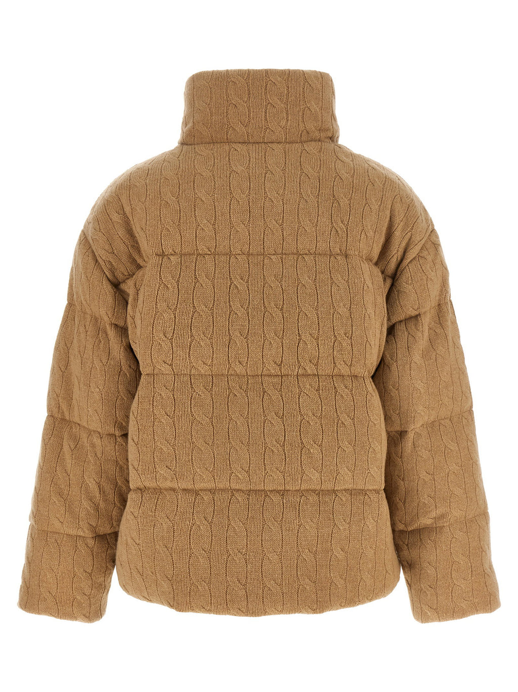 Polo Ralph Lauren Knitted Braided Down Jacket