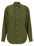 Polo Ralph Lauren Logo Embroidery Cotton Shirt