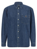 Polo Ralph Lauren Denim Shirt With Logo Embroidery