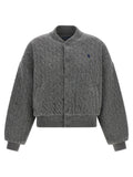 Polo Ralph Lauren Padded Knit Braided Bomber Jacket