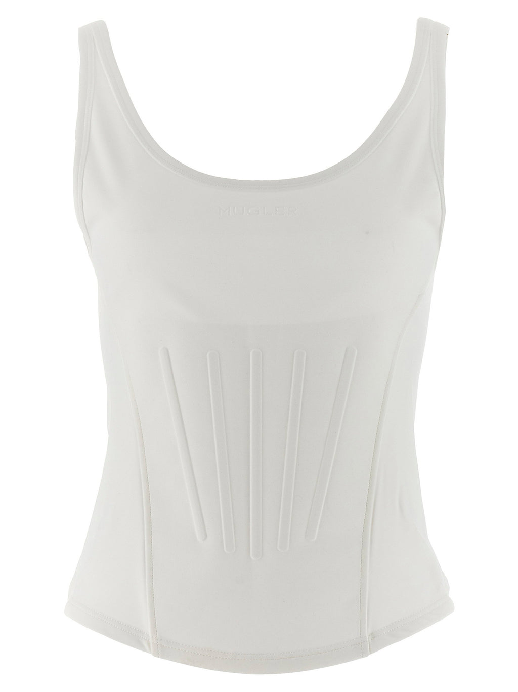 Mugler Corseted Tank Top