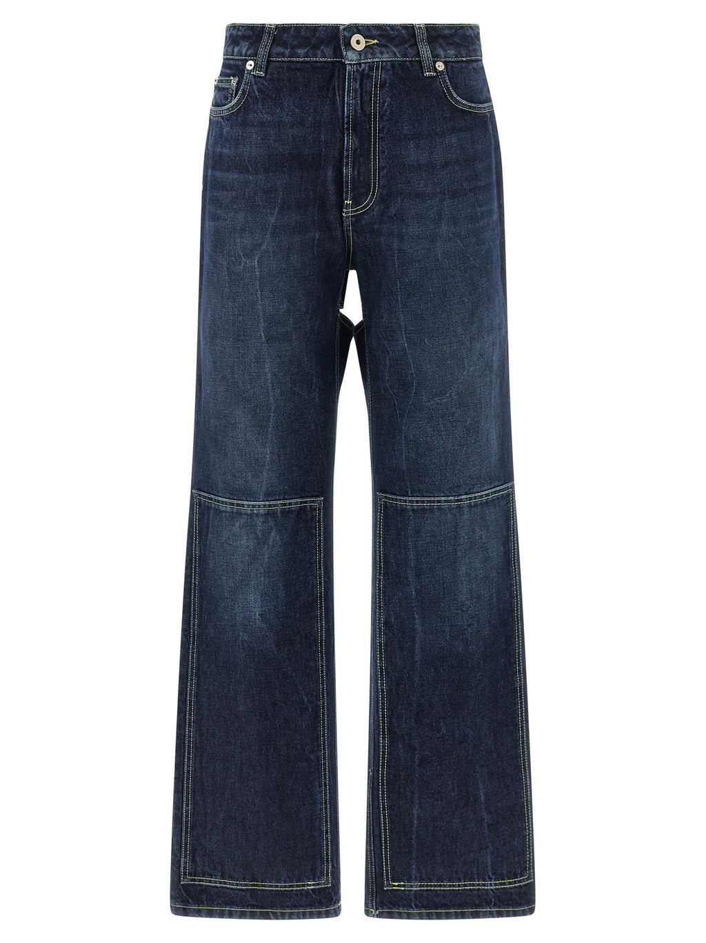 Jean Paul Gaultier The Blue Cut-out Jeans