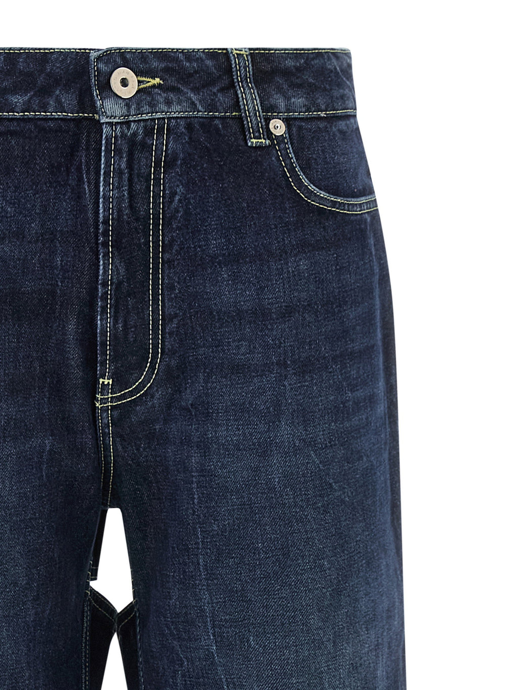 Jean Paul Gaultier The Blue Cut-out Jeans