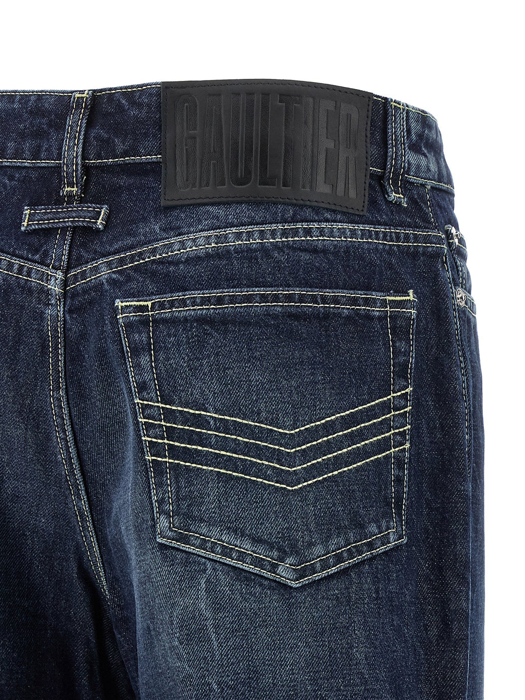 Jean Paul Gaultier The Blue Cut-out Jeans