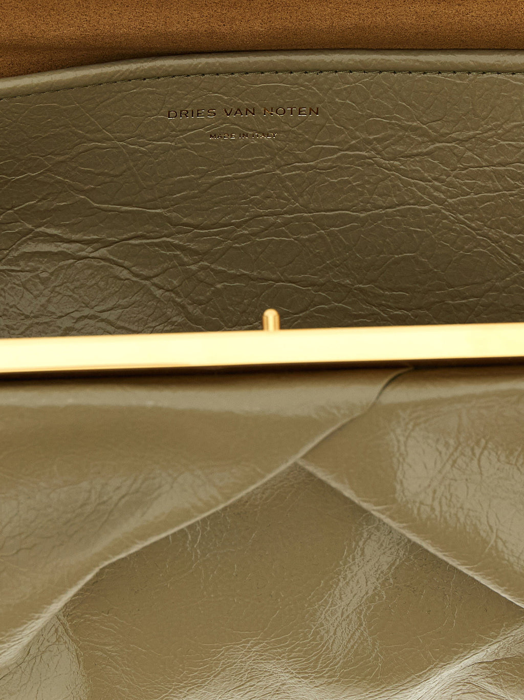 Dries Van Noten Crisp Big Clutch