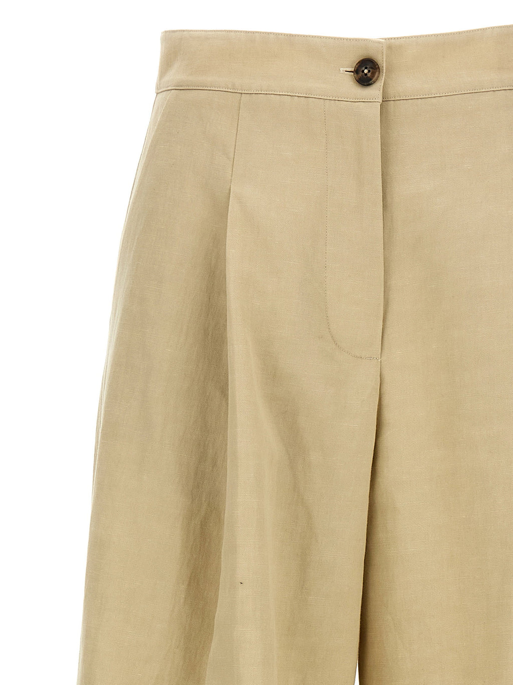 Yves Salomon Linen Trousers