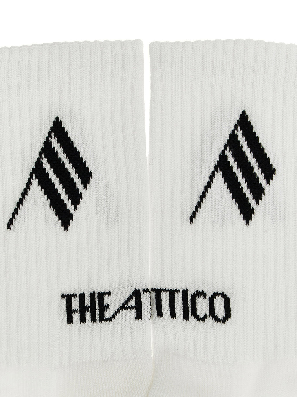 The Attico Logo Socks