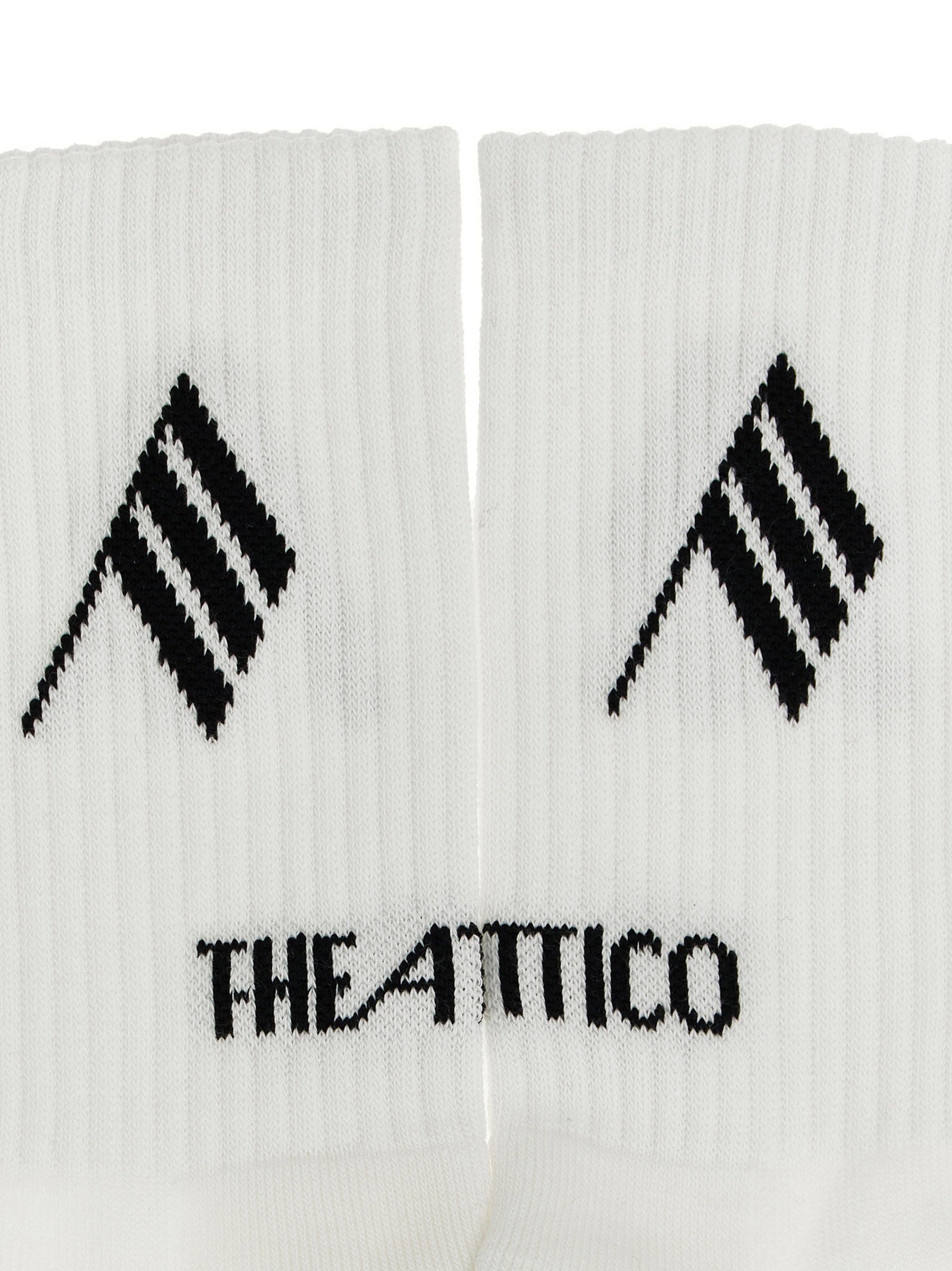 The Attico Logo Socks