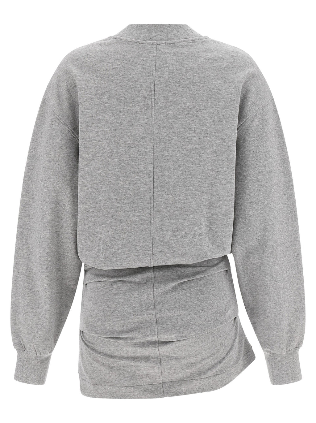 The Attico Mélange Sweatshirt Dress