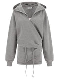 The Attico Hooded Dress