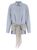 The Attico Blue Mini Dress
