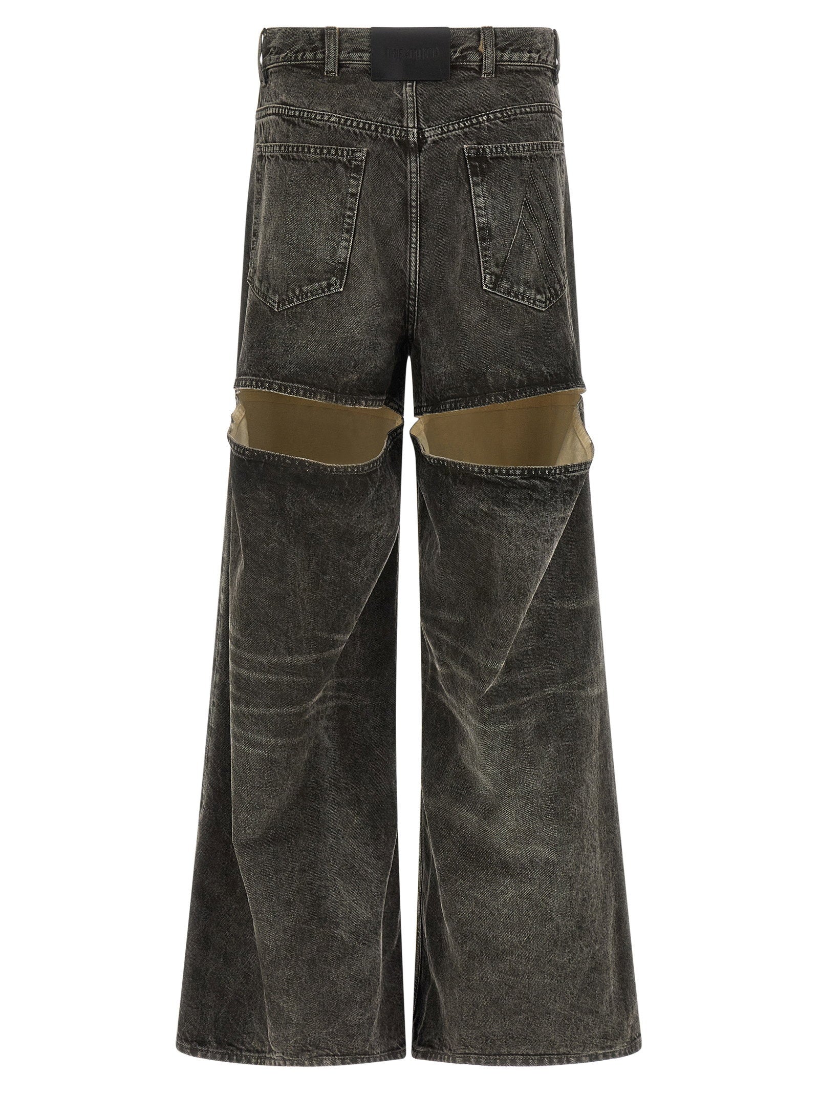 The Attico Cut-out Jeans