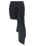The Attico -bow Skirt