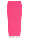 The Attico Double Layer Skirt