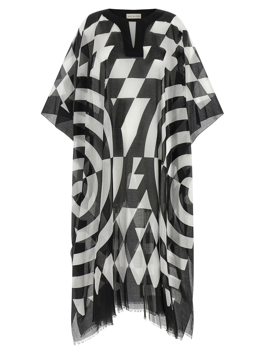 Dries Van Noten Caftan With Print