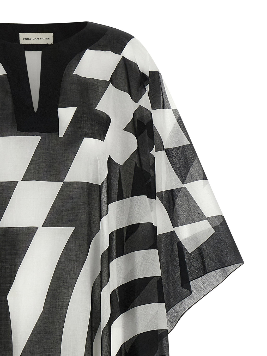 Dries Van Noten Caftan With Print